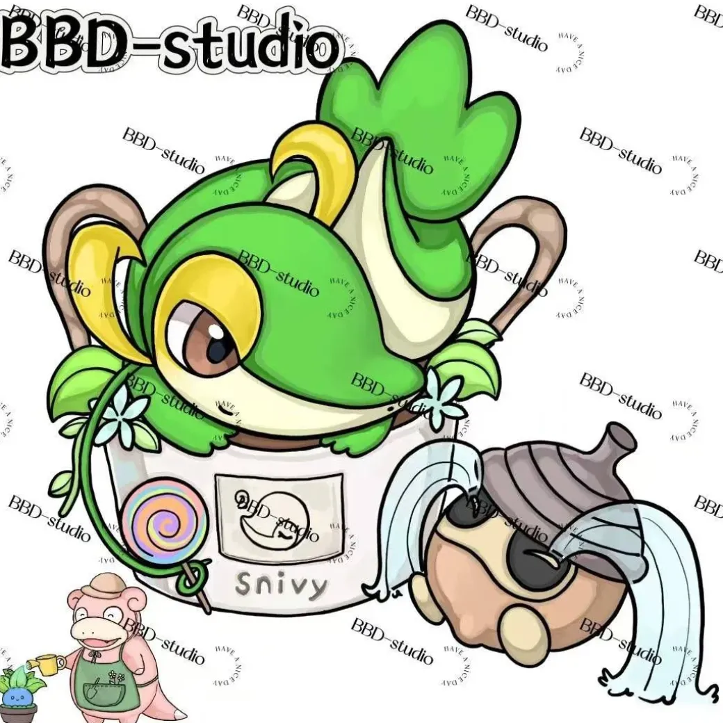 Pokemon Bonsai Series 003 Bonsly & Bellsprout Bonsai - Pokemon Resin Statue - BBD-Studios