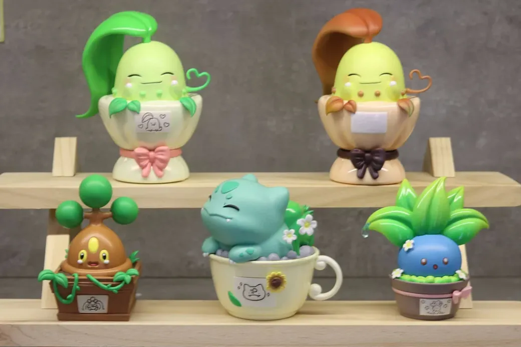 Pokemon Bonsai Series 002 Chikorita Bonsai - Pokemon Statue - BBD-Studios