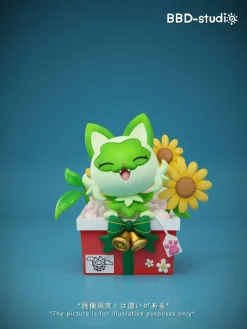 Pokemon Bonsai Series 004 Christmas Gift Sprigatito - Pokemon Statue - BBD-Studios