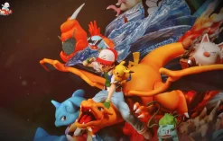 Pokemon Collection Series 002 The Original Ash Ketchum - Pokemon Resin Statue - A.M. Sandsculpture Studios