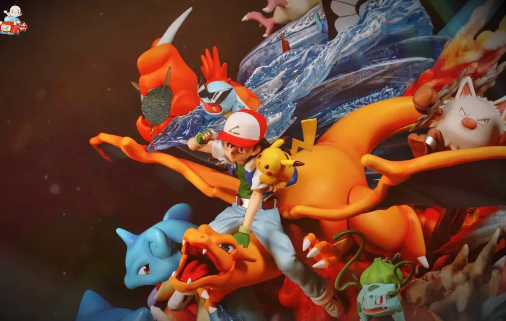 Pokemon Collection Series 002 The Original Ash Ketchum - Pokemon Resin Statue - A.M. Sandsculpture Studios