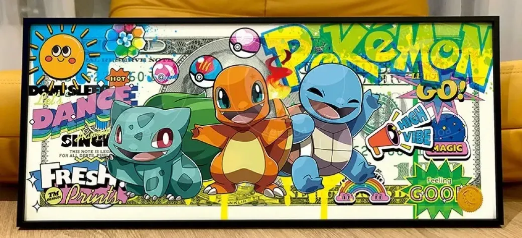 Pokemon Dollar 003 Decorative Painting - Pokemon - Xingkong Studio