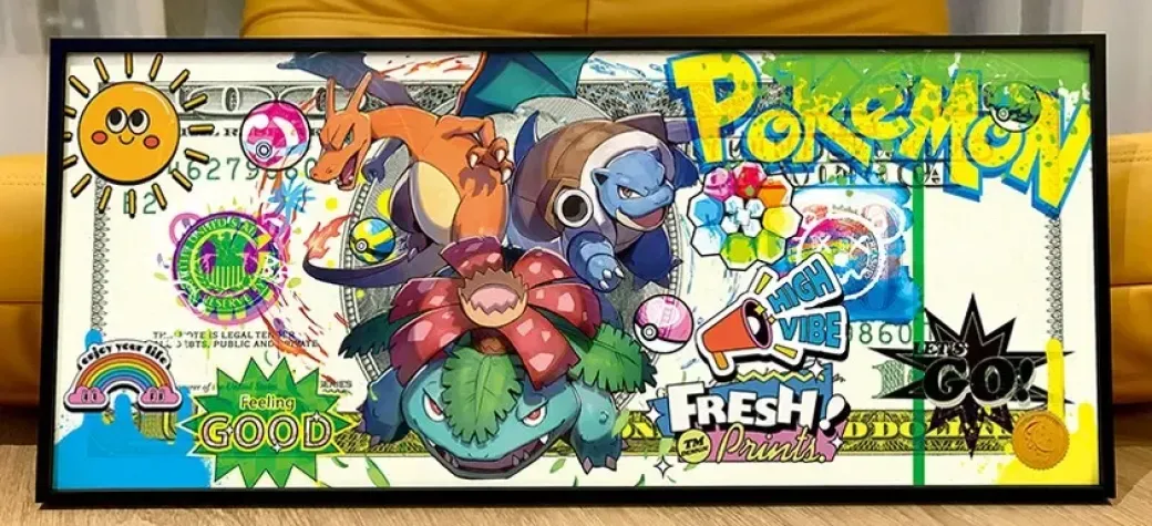 Pokemon Dollar 003 Decorative Painting - Pokemon - Xingkong Studio