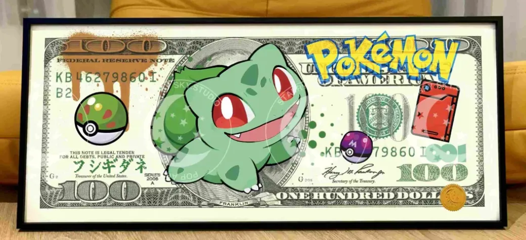 Pokemon Dollar Decorative Painting - Pokemon - Xingkong Studio