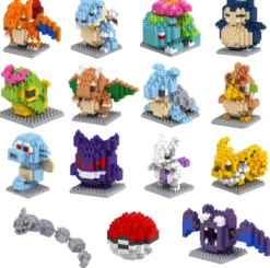 Pokemon Nano Bricks Series 001 - Free Shipping - Pokemon