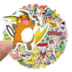 Pokemon 50pcs Sticker Series 002 - Free Shipping - Pokemon
