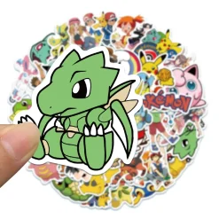 Pokemon 50pcs Sticker Series 002 - Free Shipping - Pokemon