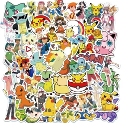 Pokemon 50pcs Sticker Series 002 - Free Shipping - Pokemon