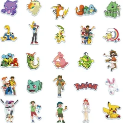 Pokemon 50pcs Sticker Series 002 - Free Shipping - Pokemon