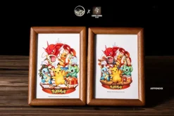 Pokemon Scene Series 001 New Year & 002 Christmas - Pokemon Resin Statue - MEGA SPAC Studio