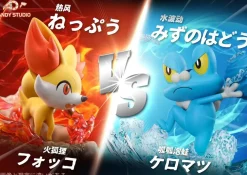 Pokemon Skill Museum Series 005 Heat Wave Fennekin - Pokemon Statue - Andy Studio