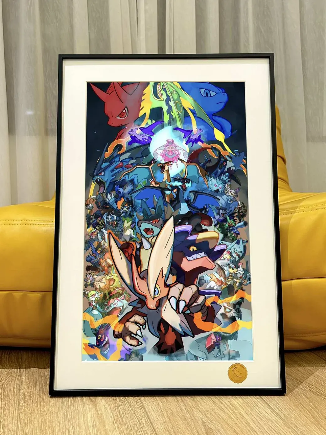 Pokemon X and Y Decorative Painting - Pokemon - Xingkong Studio