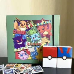 Pokemon Zukan Stamp Album - Pokemon Resin Statue - JiPin Studio