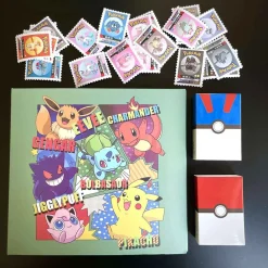 Pokemon Zukan Stamp Album - Pokemon Resin Statue - JiPin Studio