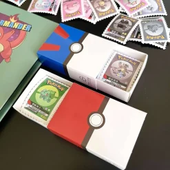 Pokemon Zukan Stamp Album - Pokemon Resin Statue - JiPin Studio