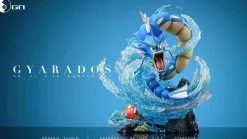 Pokémon Brilliant Diamond Series 005 Gyarados - Pokemon Resin Statue - Gene Studios