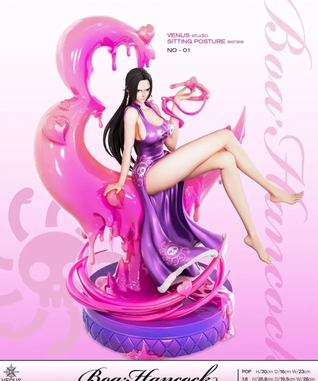 POP & 1/6 Scale Boa Hancock - ONE PIECE Resin Statue - QiMing Studios