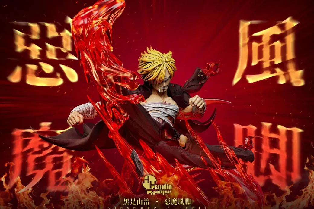 POP & 1/6 Scale Diable Jambe Sanji - ONE PIECE Resin Statue - HH Studio