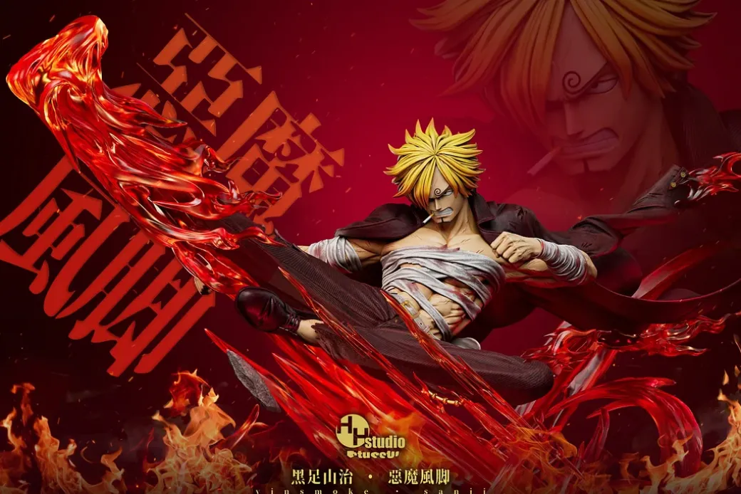 POP & 1/6 Scale Diable Jambe Sanji - ONE PIECE Resin Statue - HH Studio