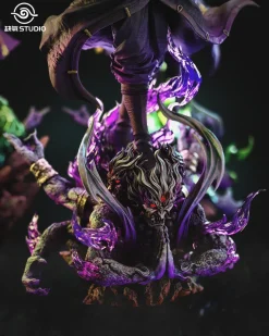 POP & 1/6 Scale Purple Flame Roronoa Zoro - ONE PIECE Resin Statue - QueYang Studio