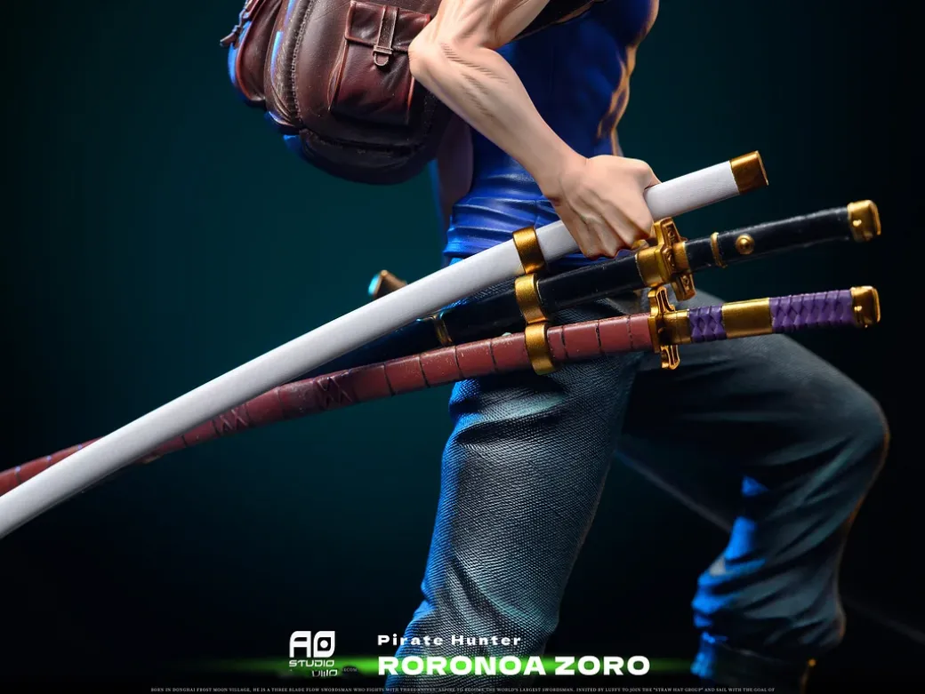 POP & 1/6 Scale Skypiea Arc Roronoa Zoro - ONE PIECE Resin Statue - AO Studios