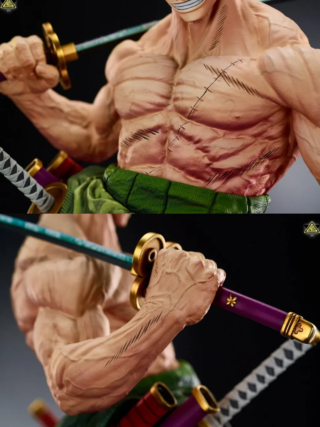 POP & 1/4 Scale Standing Roronoa Zoro - ONE PIECE Resin Statue - Super Bomb Studio