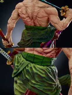 POP & 1/4 Scale Standing Roronoa Zoro - ONE PIECE Resin Statue - Super Bomb Studio