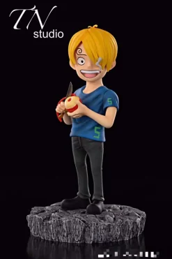 POP 1/8 Scale & WCF Scale Childhood Vinsmoke Sanji & Nami - ONE PIECE Resin Statue - T.N Studios