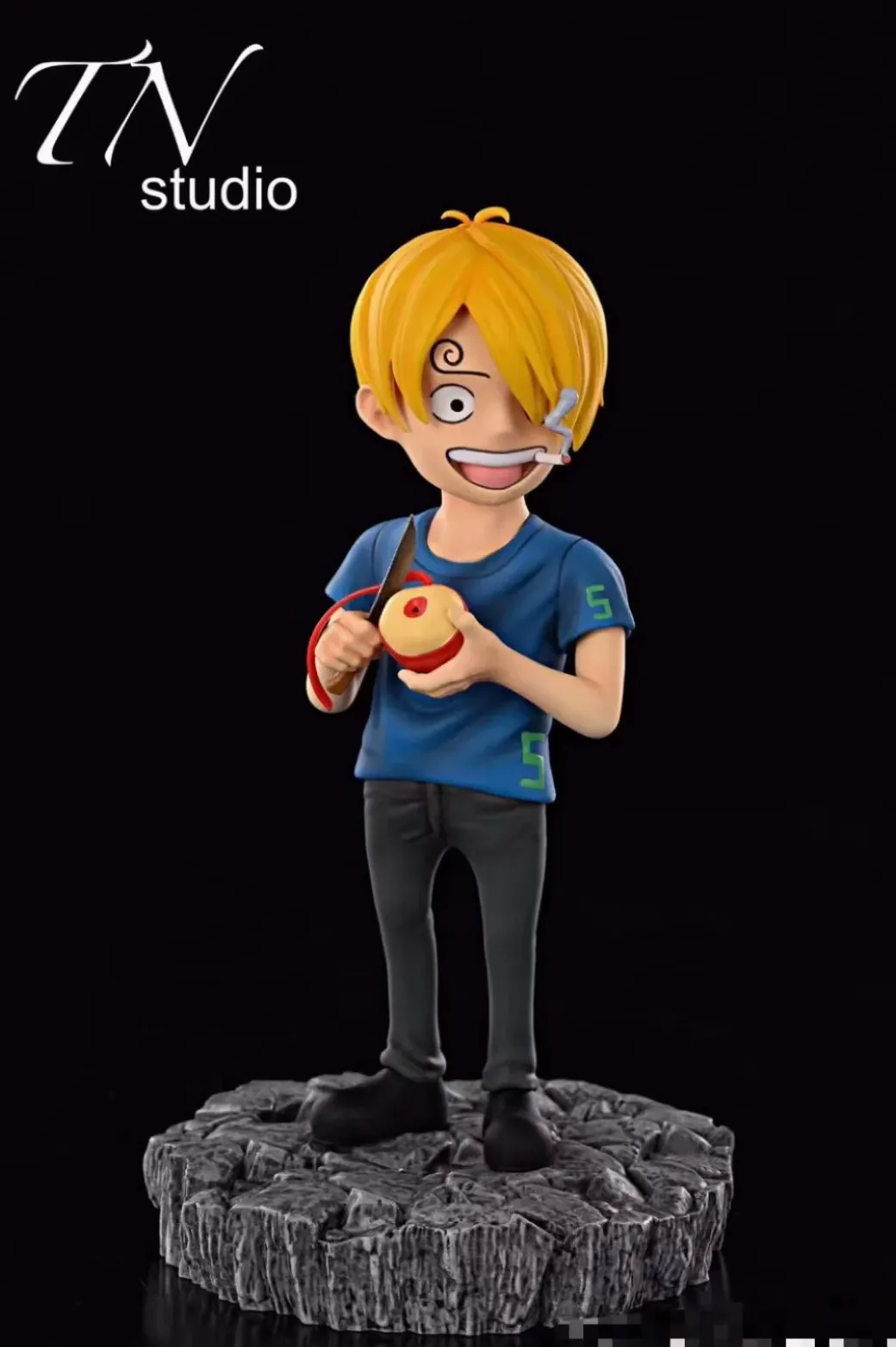 POP 1/8 Scale & WCF Scale Childhood Vinsmoke Sanji & Nami - ONE PIECE Resin Statue - T.N Studios