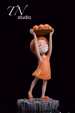 POP 1/8 Scale & WCF Scale Childhood Vinsmoke Sanji & Nami - ONE PIECE Resin Statue - T.N Studios