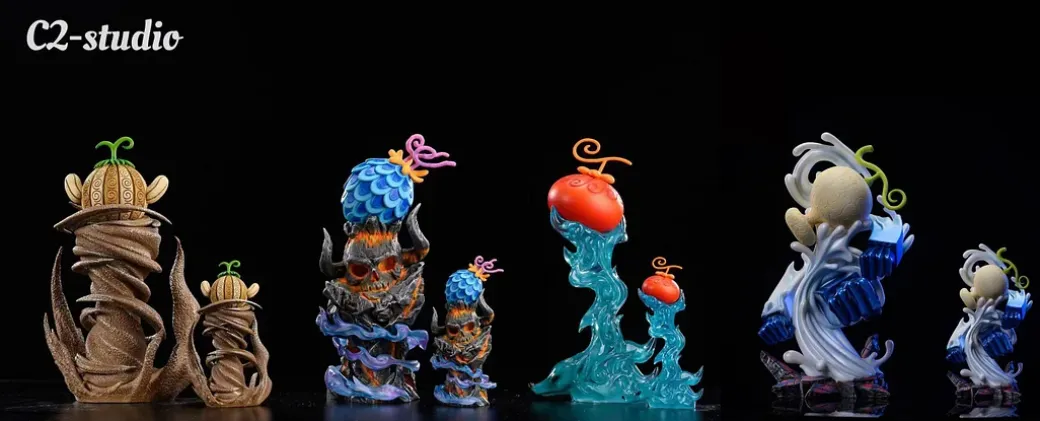 POP & Small & Big Scale Mochi-Mochi Fruit - ONE PIECE Resin Statue - C2 Studio