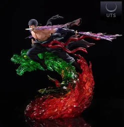POP MAX Scale Enma Roronoa Zoro with LED - ONE PIECE Resin Statue - UTS Studios