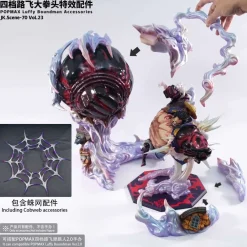 POP MAX Scale Gear 4 Monkey D. Luffy Large Punch Effect Pcs ONLY - ONE PIECE Resin Statue - JacksDo Studios
