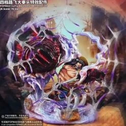 POP MAX Scale Gear 4 Monkey D. Luffy Large Punch Effect Pcs ONLY - ONE PIECE Resin Statue - JacksDo Studios
