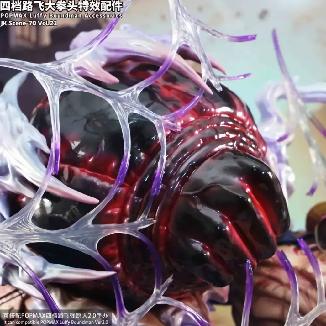 POP MAX Scale Gear 4 Monkey D. Luffy Large Punch Effect Pcs ONLY - ONE PIECE Resin Statue - JacksDo Studios