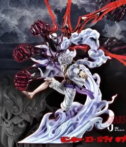 POP MAX Scale Gear Fifth Sun God Nika Monkey D. Luffy - ONE PIECE Resin Statue - IU Studios