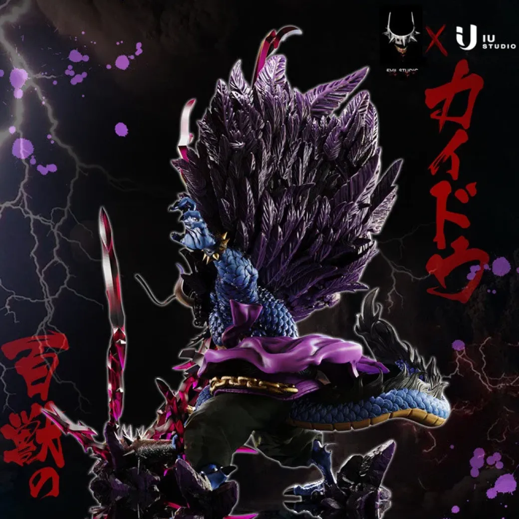 POP MAX Scale Human-Beast Form Kaido - ONE PIECE Resin Statue - EVIL Studios