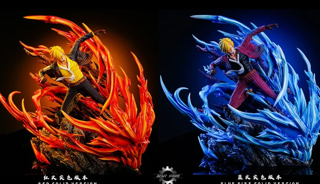 POP MAX Scale Ifrit Jambe Sanji - ONE PIECE Resin Statue - Reset Studio