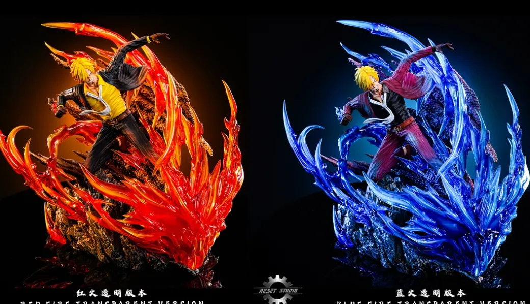 POP MAX Scale Ifrit Jambe Sanji - ONE PIECE Resin Statue - Reset Studio