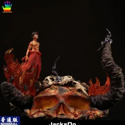 POP MAX Scale Luffy & Onigashima (Kaido not included)  - ONE PIECE Resin Statue - JacksDo Studios