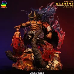 POP MAX Scale Luffy & Onigashima (Kaido not included)  - ONE PIECE Resin Statue - JacksDo Studios
