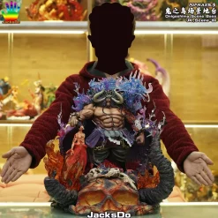 POP MAX Scale Luffy & Onigashima (Kaido not included)  - ONE PIECE Resin Statue - JacksDo Studios