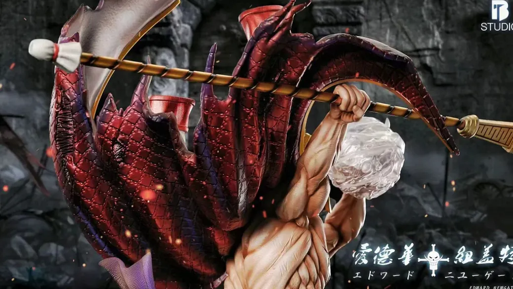 POP MAX Scale Marineford Arc Whitebeard Edward Newgate - ONE PIECE Statue - BT Studios