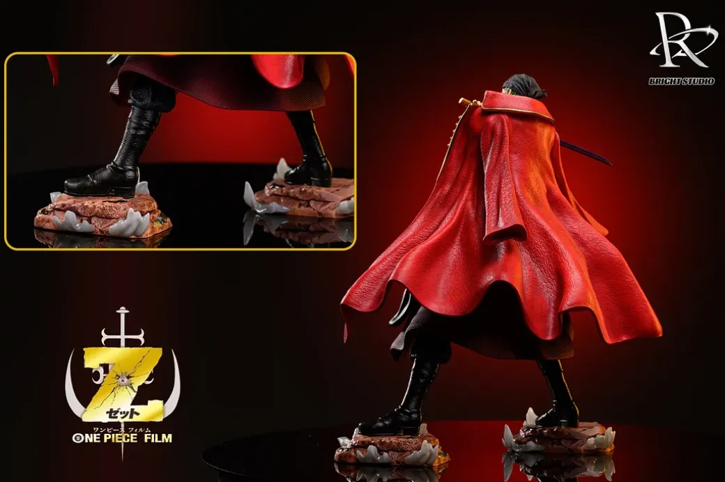 POP MAX Scale Red Straw Hat Series Roronoa Zoro - ONE PIECE Resin Statue - Bright Studio