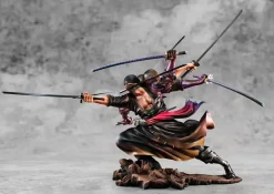 POP MAX Scale Roronoa Zoro with Kiki Kyutoryu: Ashura - ONE PIECE Official Statue - MegaHouse