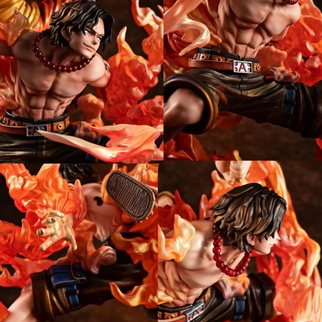 POP MAX Scale 20th Anniversary Brotherhood Monkey D. Luffy - ONE PIECE Offcial Statue - MegaHouse