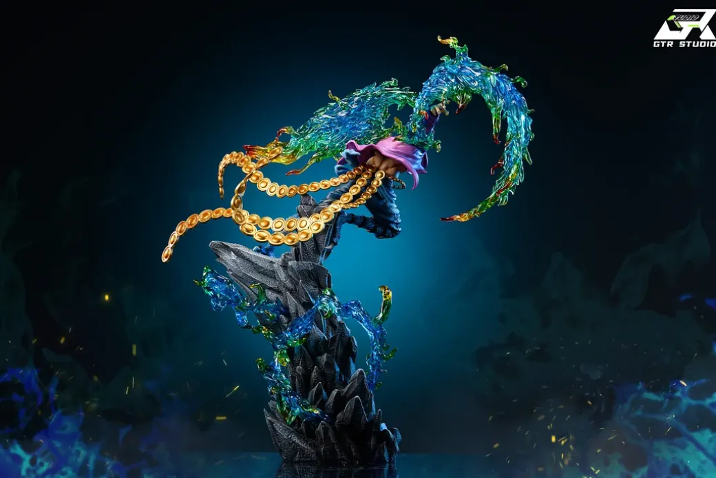 POP MAX Scale Whitebeard Pirates Marco the Phoenix with LED - ONE PIECE Resin Statue - GTR-Studio