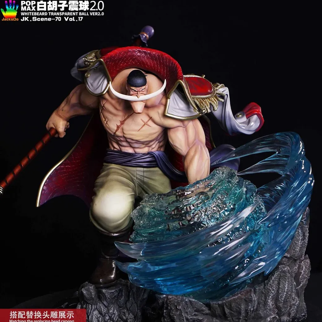 POP Max Scale Whitebeard Edward Newgate's Special Effect Pcs 2.0 ONLY - ONE PIECE Resin Statue - JacksDo Studios