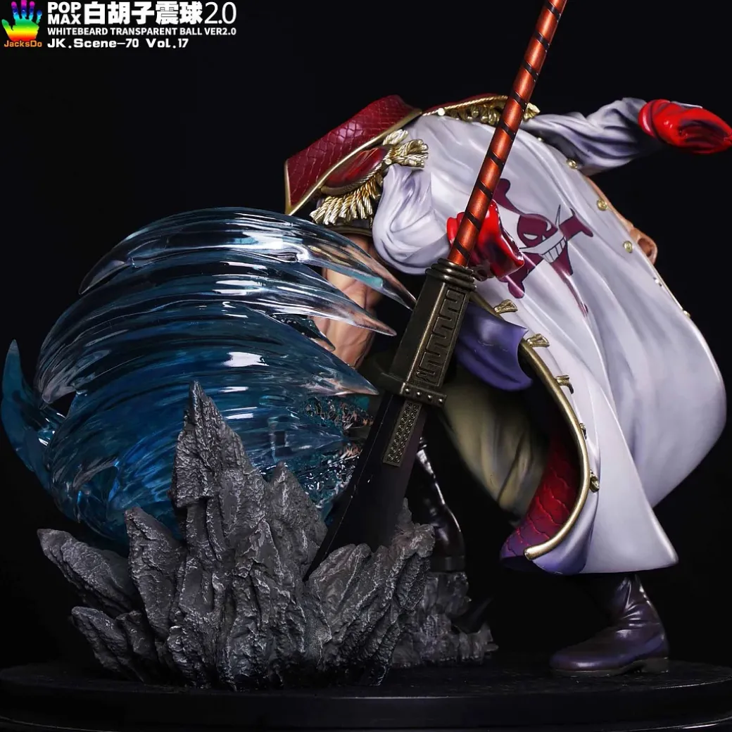POP Max Scale Whitebeard Edward Newgate's Special Effect Pcs 2.0 ONLY - ONE PIECE Resin Statue - JacksDo Studios