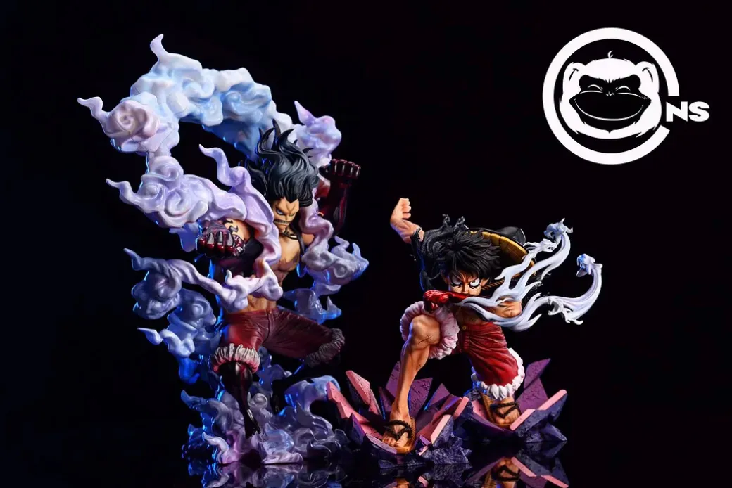 Pop Max Scale Whole Cake Island Arc Change into Gear Fourth Luffy - ONE PIECE Resin Statue - CNS Studios